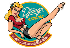 Django Pin Up Patch