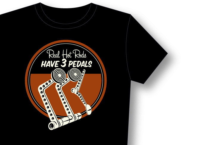 Hot Rod Chassis & Cycle 3 Pedals