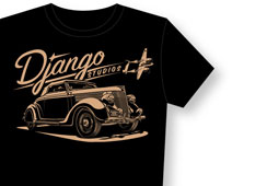 Django 1936 Ford "atomic sunrise"