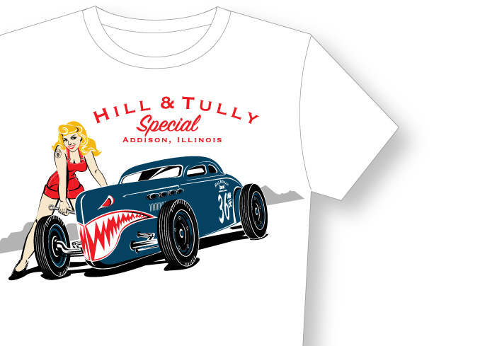 Hot Rod Chassis and Cycle Bonneville '35 Ford