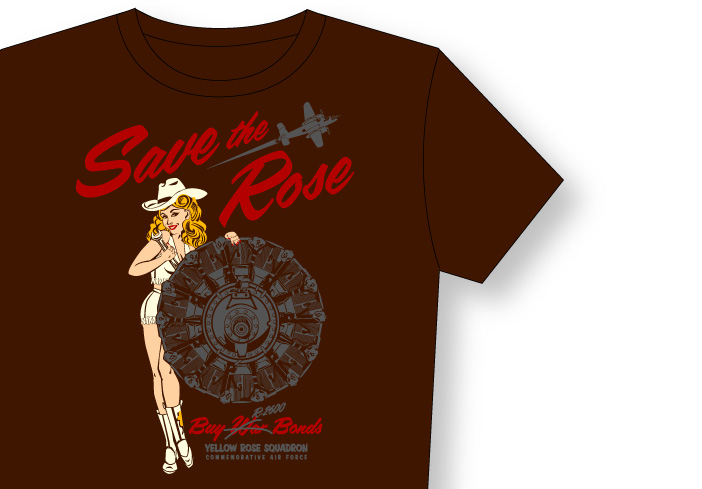 Commemorative Air Force Yellow Rose B-25