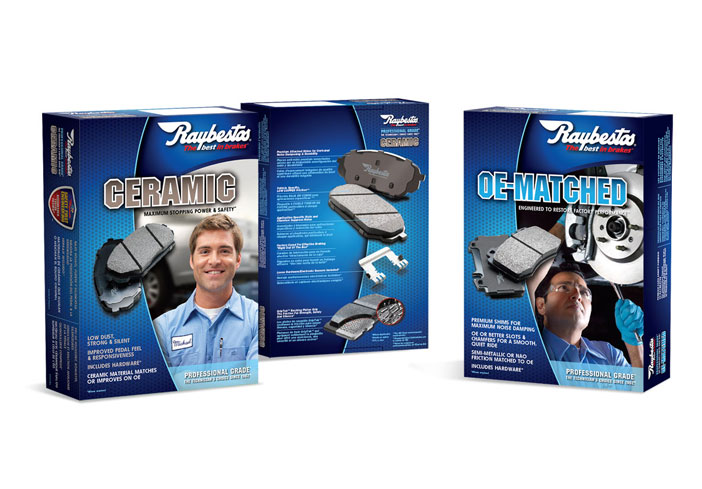 Raybestos Brake Packaging