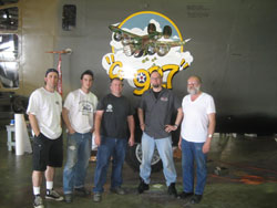 B-24 Ol' 927 Nose Art