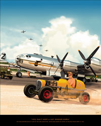 Django 1936 Ford "atomic sunrise"